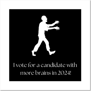 Zombie candidate for 2024 Posters and Art